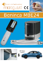 Anelitung Handy GSM Garagenöffner Beninca MB24 MBE24