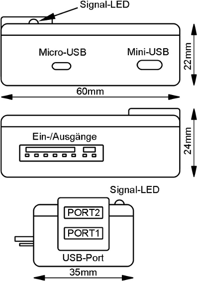 Aufbau der MicroGuard-LTE Modul Fernbedienung für Standheizung