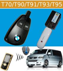 GSM-Fernsteuerung Version 9.1 inkl. Plug&Play Adapterleitung passend für  folgende Fahrzeuge in denen die T90 oder T91 und eine Standheizung verbaut  ist 