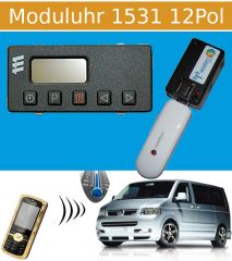 Handy Fernbedienung f?r Webasto Standheizung Moduluhr 1531 12 Pol - Microguard  Produkte